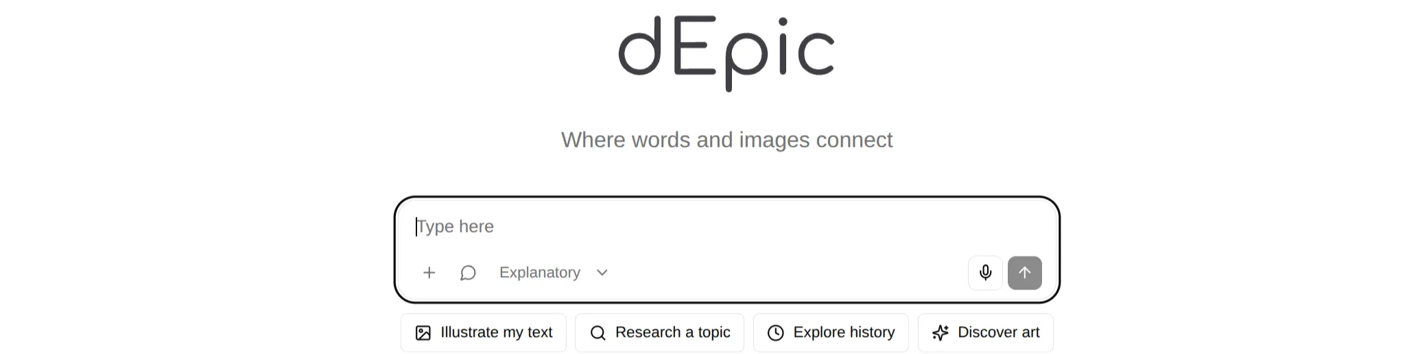 Depic: Visual AI Chat